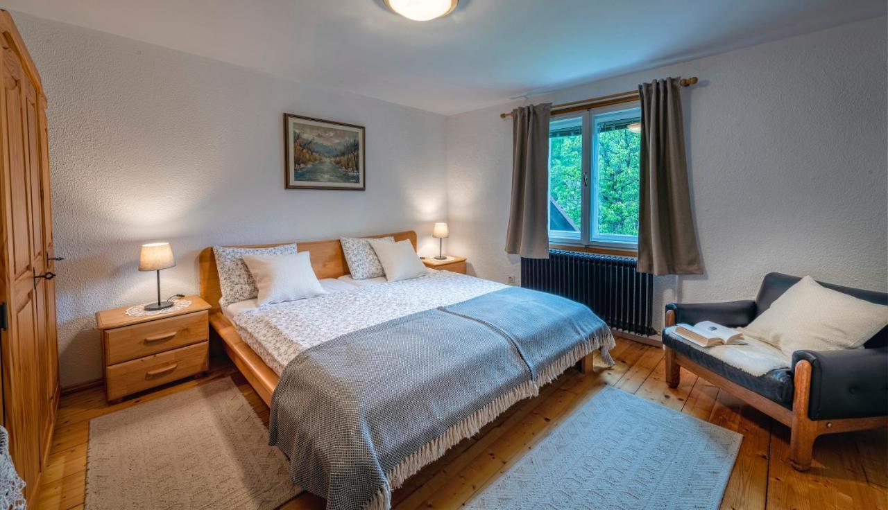 Apartma In Sobe Pr'Objan Bohinj Bagian luar foto